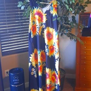 Sunflower Flowy Maxi
